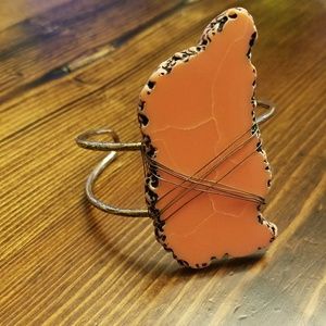 Boho Stone Cuff Bracelet